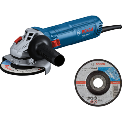 06013A6100 Bosch Uhlová brúska GWS 12-125 + brúsny kotúč 4059952635538 - 