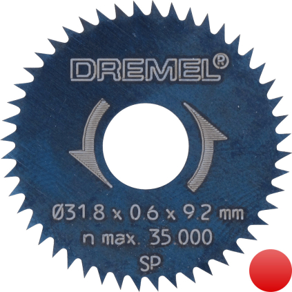 26150546JB Dremel Pílový kotúč na priečne/pozdĺžne rezy 31,8 mm (546) 8710364045143 - 
