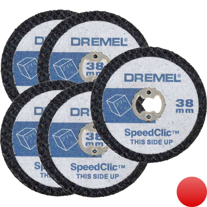 2615S476JB Dremel EZ SpeedClic: rezacie kotúče na plasty, balenie po 5 ks (SC476) 8710364042852 - 