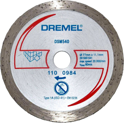 Dremel DSM20 diamantový rezací kotúč na dlaždice (DSM540)