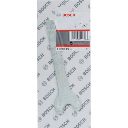 Bosch Kolíkový kľúč pre uhlové brúsky  + DARČEK Delta Plus Zátky do uší 1 pár CONIC001