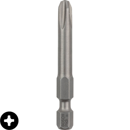 2607001531 Bosch Skrutkovací hrot Extra Hart PH3, L 49 mm, 3 ks 3165140300575 - 