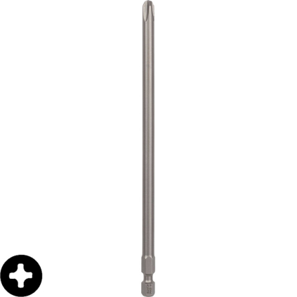 2607001542 Bosch Skrutkovací hrot Extra Hart PH3, L 152 mm 3165140300681 - 