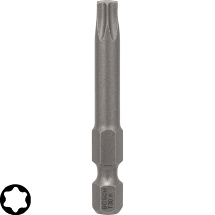 2607001642 Bosch Skrutkovací hrot Extra Hart T30, L 49 mm 3165140301688 - 