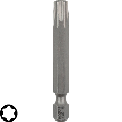 2607001644 Bosch Skrutkovací hrot Extra Hart T40, L 49 mm 3165140301701 - 