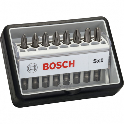 Bosch Skrutkovacie hroty Extra Hart, súprava Robust Line Sx1  + DARČEK Delta Plus Zátky do uší 1 pár CONIC001