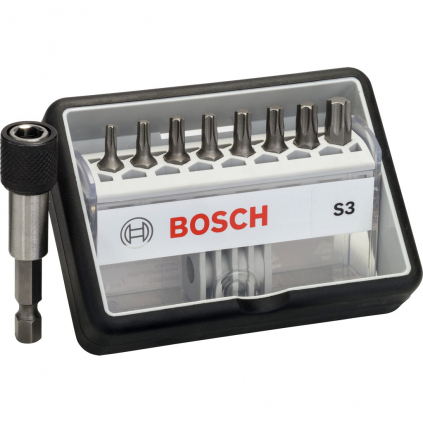 Bosch Skrutkovacie hroty Extra Hart, súprava Robust Line S3  + DARČEK Delta Plus Zátky do uší 1 pár CONIC001