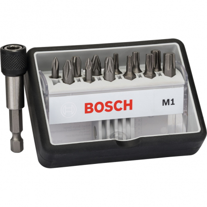 Bosch Skrutkovacie hroty Extra Hart, súprava Robust Line M1  + DARČEK Delta Plus Zátky do uší 1 pár CONIC001