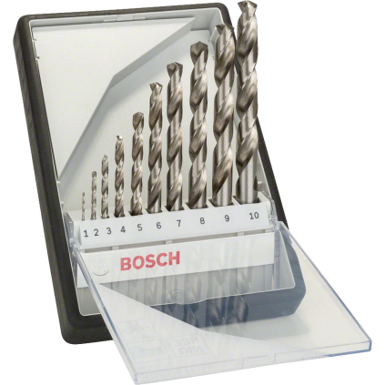 2607010535 Bosch Vrtáky do kovu Robust Line HSS-G, 135°, 10-dielna súprava 3165140446198 - 
