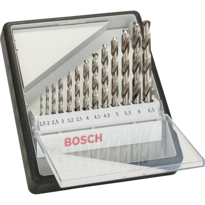 2607010538 Bosch Vrtáky do kovu Robust Line HSS-G, 135°, 13-dielna súprava 3165140446228 - 