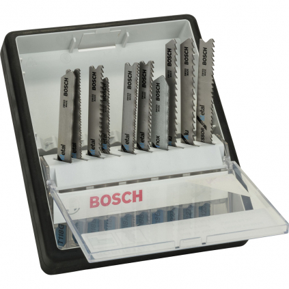 Bosch 10-dielna súprava pílových listov Robust Line Metal Expert  + DARČEK Delta Plus Zátky do uší 1 pár CONIC001
