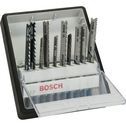 Bosch 10-dielna súprava pílových listov Robust Line WoodandMetal