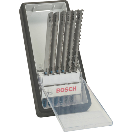 Bosch 6-dielna súprava pílových listov Robust Line Metal Profile  + DARČEK Delta Plus Zátky do uší 1 pár CONIC001