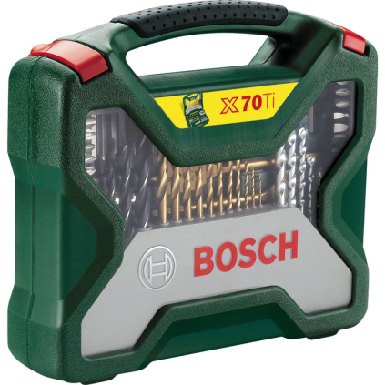 Bosch 70-dielny X-Line-Set Titanium  + DARČEK Delta Plus Zátky do uší 1 pár CONIC001