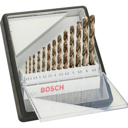 2607019926 Bosch Vrtáky do kovu Robust Line HSS-Co 135°, 13-dielna súprava 3165140517065 - 