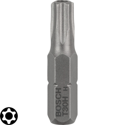 2608522014 Bosch Skrutkovací hrot Extra Hart T30H, L 25 mm, 2 ks 3165140608237 - 