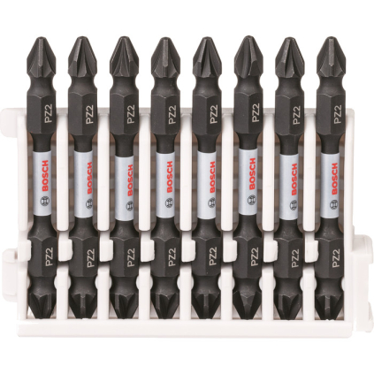 2608522338 Bosch Skrutkovací hrot obojstranný Impact Control PZ2 Pick and Click, L 65 mm 3165140851282 - 