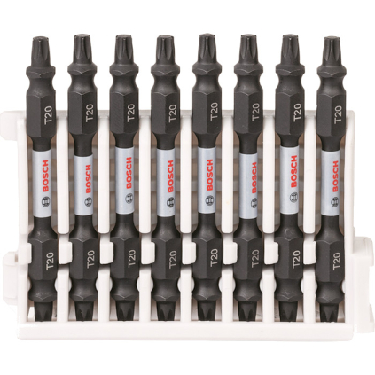 2608522339 Bosch Skrutkovací hrot obojstranný Impact Control T20 Pick and Click, L 65 mm 3165140851299 - 