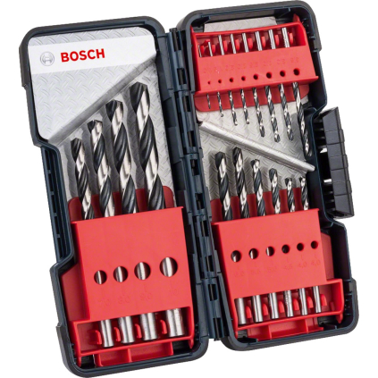 2608577350 Bosch Vrtáky do kovu HSS PointTeQ, 18-dielna súprava Toughbox 3165140917681 - 