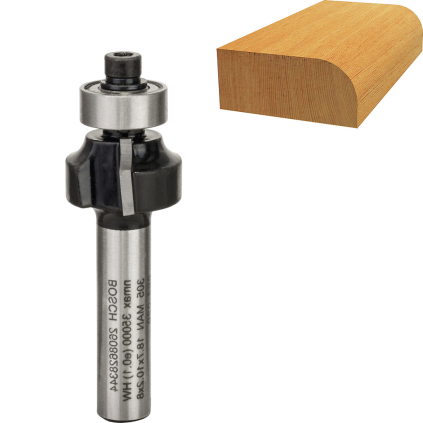 2608628344 Bosch Zaobľovacia fréza s vodiacim ložiskom, R 3 mm 3165140358057 - 