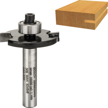 2608628403 Bosch Kotúčová drážkovacia fréza s vodiacim ložiskom, L 5 mm 3165140358644 - 