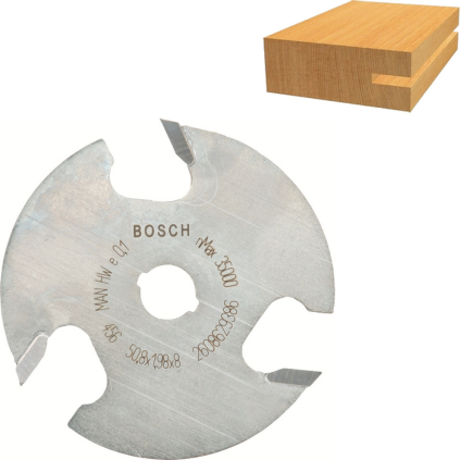 Bosch Kotúčová drážkovacia fréza Expert, L 2 mm  + DARČEK Delta Plus Zátky do uší 1 pár CONIC001