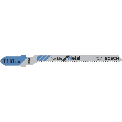 2608636231 Bosch Pílové listy Flexible for Metal T 118 EOF, 3 ks 3165140264402 - 
