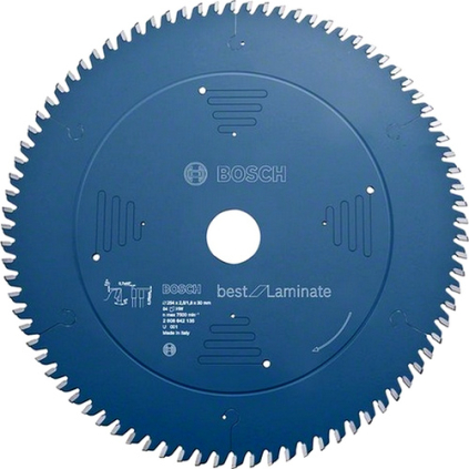 Bosch Pílový kotúč Best for Laminate, pr. 254 mm  + DARČEK Delta Plus Zátky do uší 1 pár CONIC001