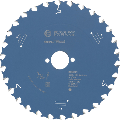 2608644052 Bosch Pílový kotúč Expert for Wood, pr. 200 mm, otvor 30 mm, 30 zubov 3165140796187 - 