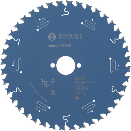 2608644059 Bosch Pílový kotúč Expert for Wood, pr. 210 mm, 40 zubov, b1 2,8 mm 3165140796255 - 