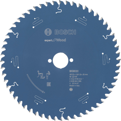 2608644066 Bosch Pílový kotúč Expert for Wood, pr. 235 mm, 56 zubov 3165140796323 - 