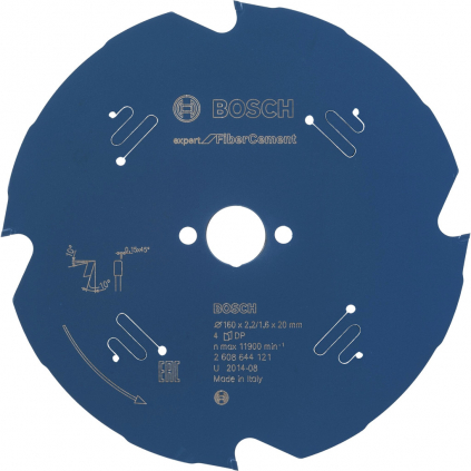 Bosch Pílový kotúč Expert for Fiber Cement, pr. 160 mm b2 1,6 mm