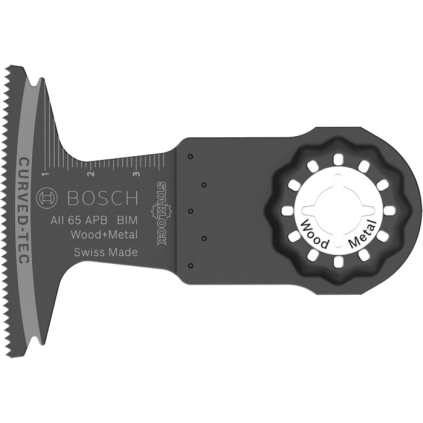 Bosch Pílový list na rezy so zanorením BIM AII 65 APB Wood and Metal  + DARČEK Delta Plus Zátky do uší 1 pár CONIC001