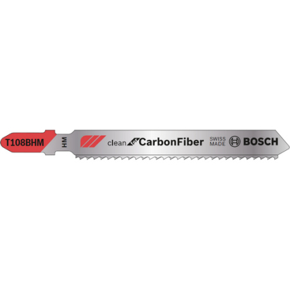 Bosch Pílové listy Clean for CarbonFiber, T 108 BHM, 3 ks  + DARČEK Delta Plus Zátky do uší 1 pár CONIC001