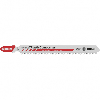 Bosch Pílové listy Clean for PlasticComposites, T 301 CHM, 3 ks  + DARČEK Delta Plus Zátky do uší 1 pár CONIC001