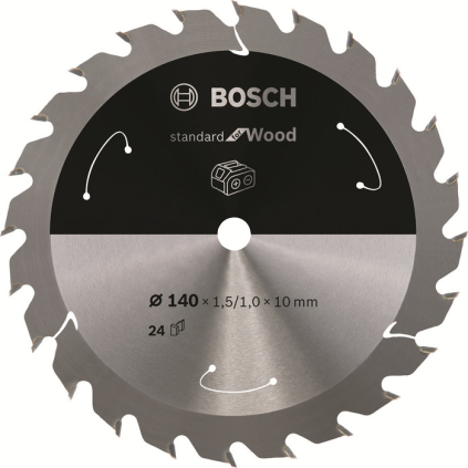 Bosch Pílový kotúč Standard for Wood, 140 mm, otvor 10 mm  + DARČEK Delta Plus Zátky do uší 1 pár CONIC001