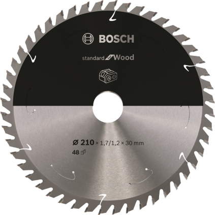 Bosch Pílový kotúč Standard for Wood, 210 mm, 48 zubov  + DARČEK Delta Plus Zátky do uší 1 pár CONIC001