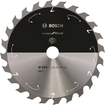 Bosch Pílový kotúč Standard for Wood, 254 mm, 24 zubov  + DARČEK Delta Plus Zátky do uší 1 pár CONIC001