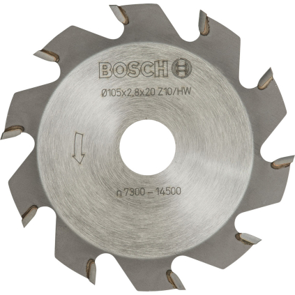 Bosch Kotúčová fréza pr. 105 mm, otvor 20 mm, 10 zubov