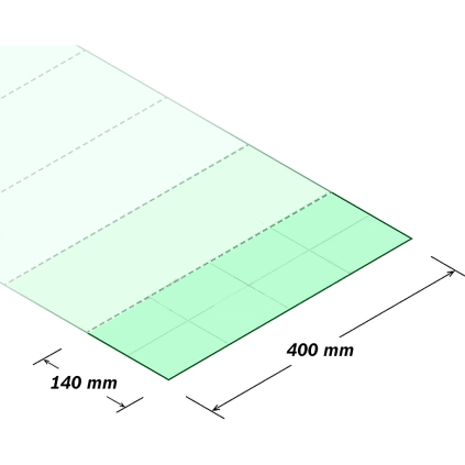 VVVR020 Vzduchové vankúšiky 250l, 400x140mm  - 