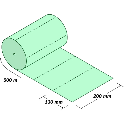 VVFO010 Fólia fixačná MAMA 200x130mm, 500m  - 