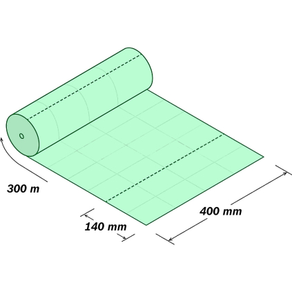 VVFO020 Fólia fixačná MAMA 400x140mm, 300m  - 