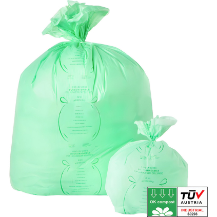VOKV030 Kompostovateľné vrecká 80l, 70x70cm  - 
