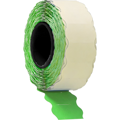 ETCE020 Cenové etikety zelené, 12x26mm  - 