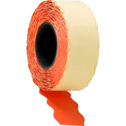 ETCE030 Cenové etikety signálne, 16x25mm  - 
