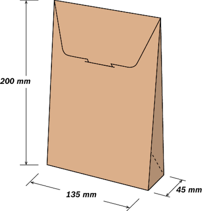 DKDT010 Darčeková taška 135x45x200mm  - 