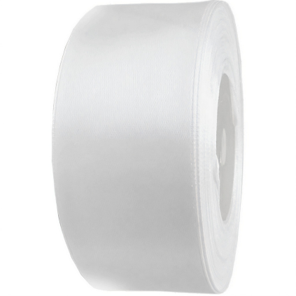 DOSS020 Saténová stuha biela 40mmx20m  - 
