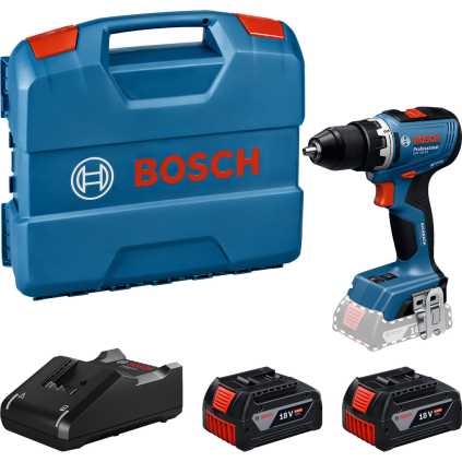 06019N3232 Bosch Akumulátorový vŕtací skrutkovač GSR 18V-65, kufor, 2x aku 5 Ah 4053423330151 - 