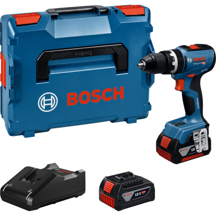 06019N3303 Bosch Akumulátorový príklepový vŕtací skrutkovač GSB 18V-65, L-Boxx, 2x aku 5 Ah 4053423321142 - 