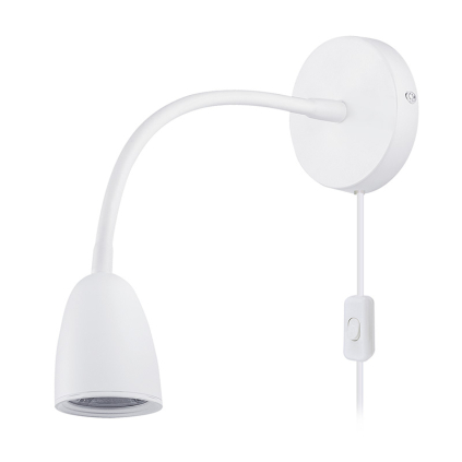 WO54-W Solight LED nástenná lampička, stmievateľná, 4W, 280lm, 3000K, biela 8592718023546 - 1